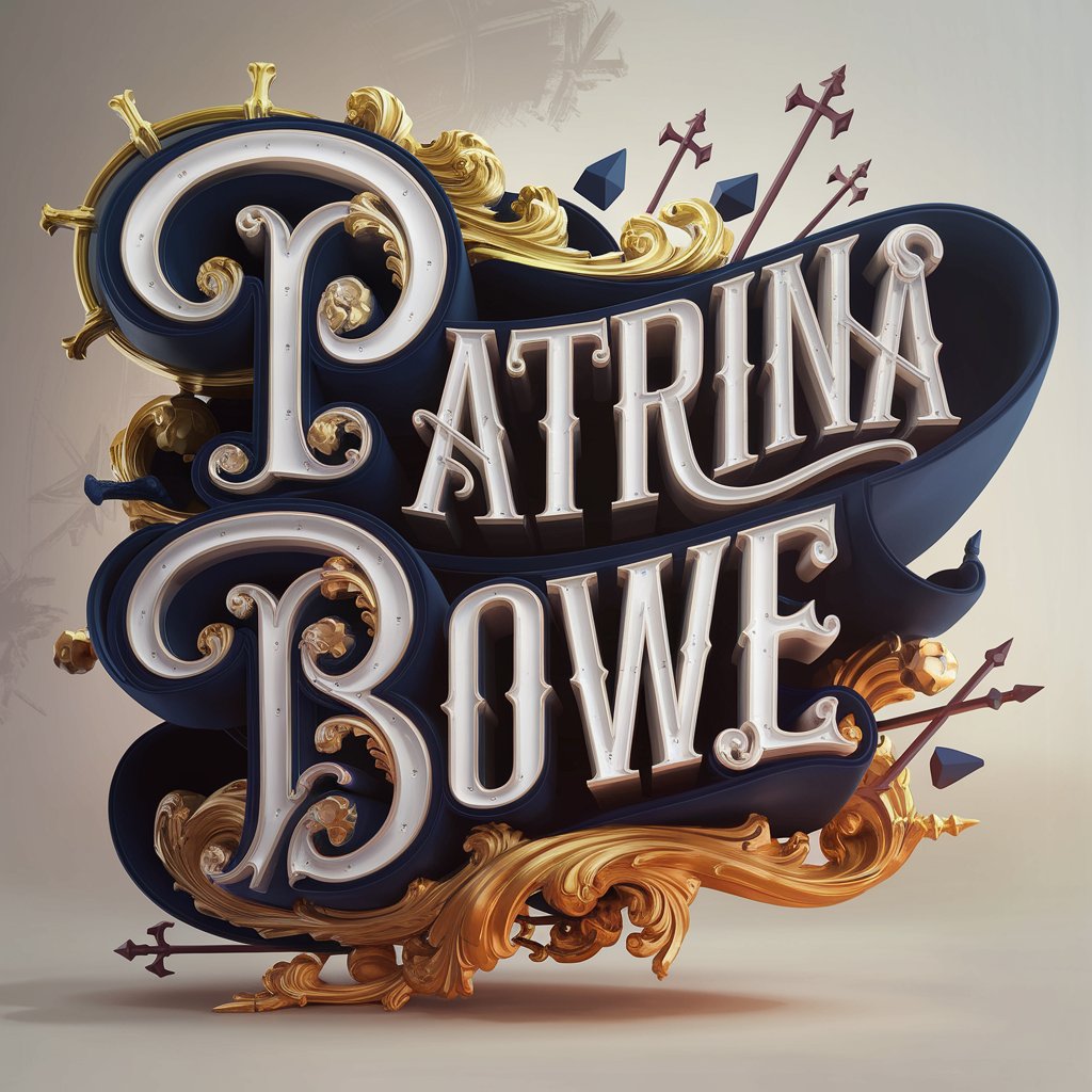 Patrina bowe in pretty font